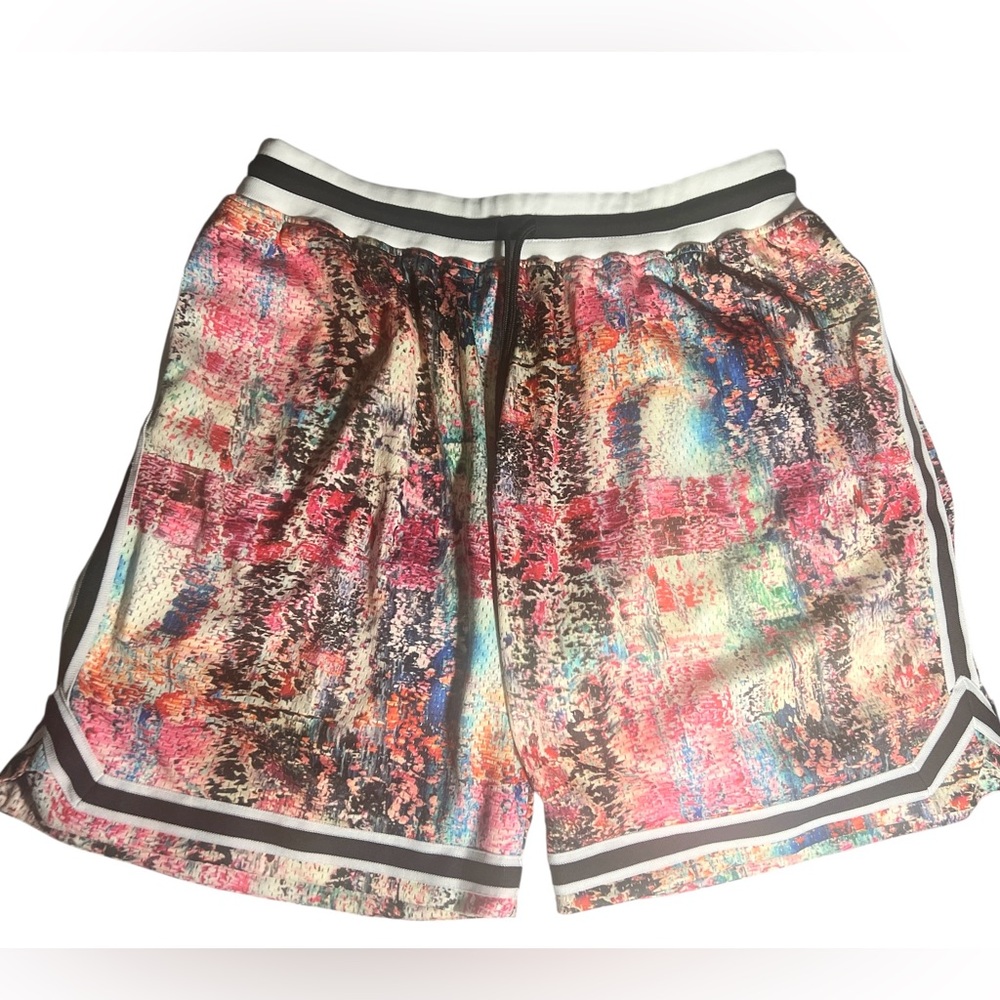 John Elliott Multicolor Patterned Women’s Shorts - image 1